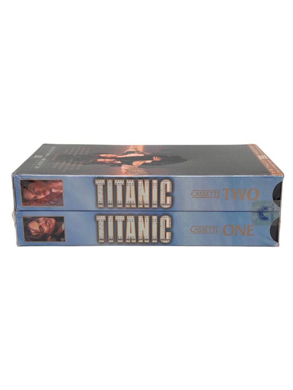 Titanic 1997 VHS 2-Tape Set Digitally THX Mastered Sealed Collectors Edition NEW - Picture 5 of 9